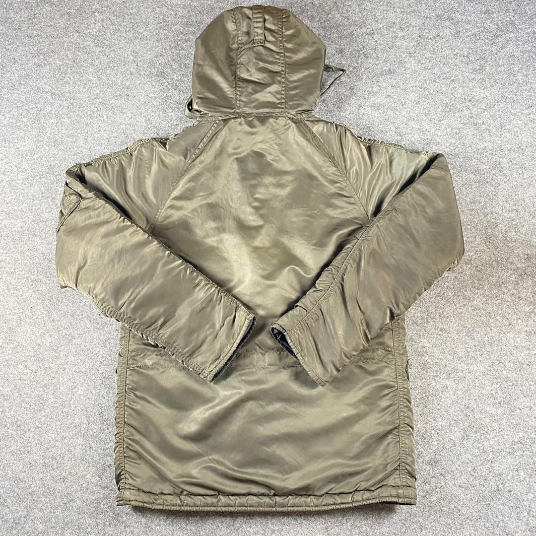 Alpha Industries Vintage 90s Alpha Industry Millitary Hoodies Jacket Size US M / EU 48-50 / 2 - 7 Thumbnail