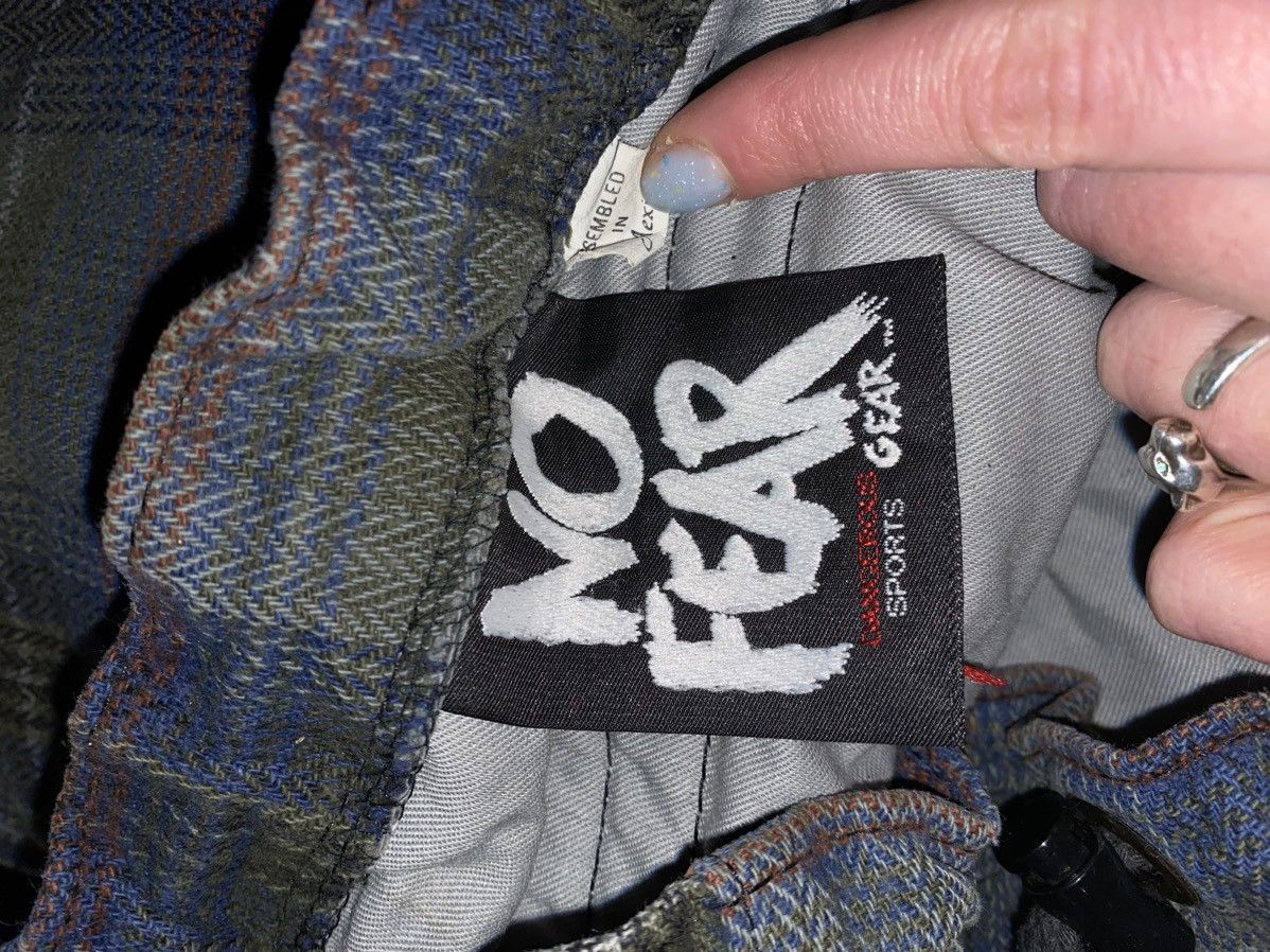 No Fear Vintage No Fear Backpack Streetwear Urban Style y2k Bag Size ONE SIZE - 12 Thumbnail