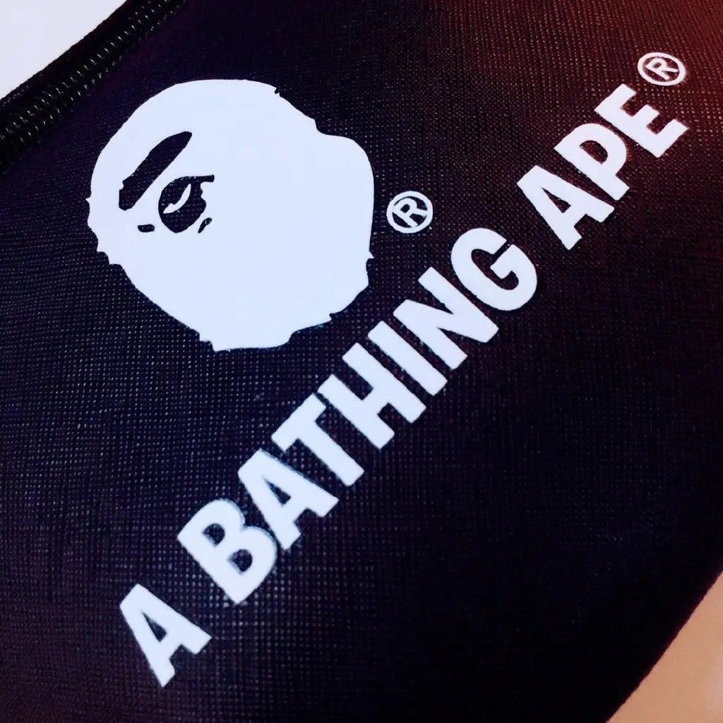 Bape 🇯🇵 Bape Shoulder Bag Cross Body Logo A Bathing Ape Size ONE SIZE - 4 Thumbnail