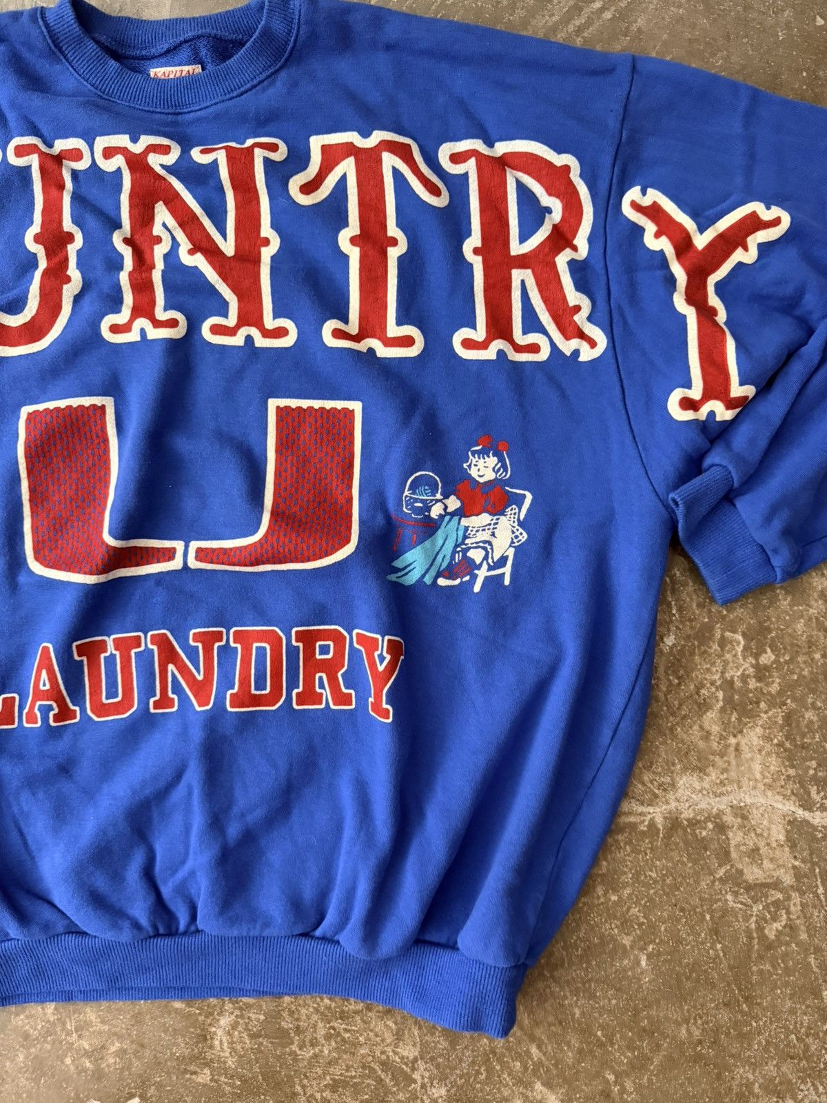 Kapital Kapital Big Kountry Laundry Sweater Balenciaga Loewe Supreme Size US XL / EU 56 / 4 - 4 Thumbnail