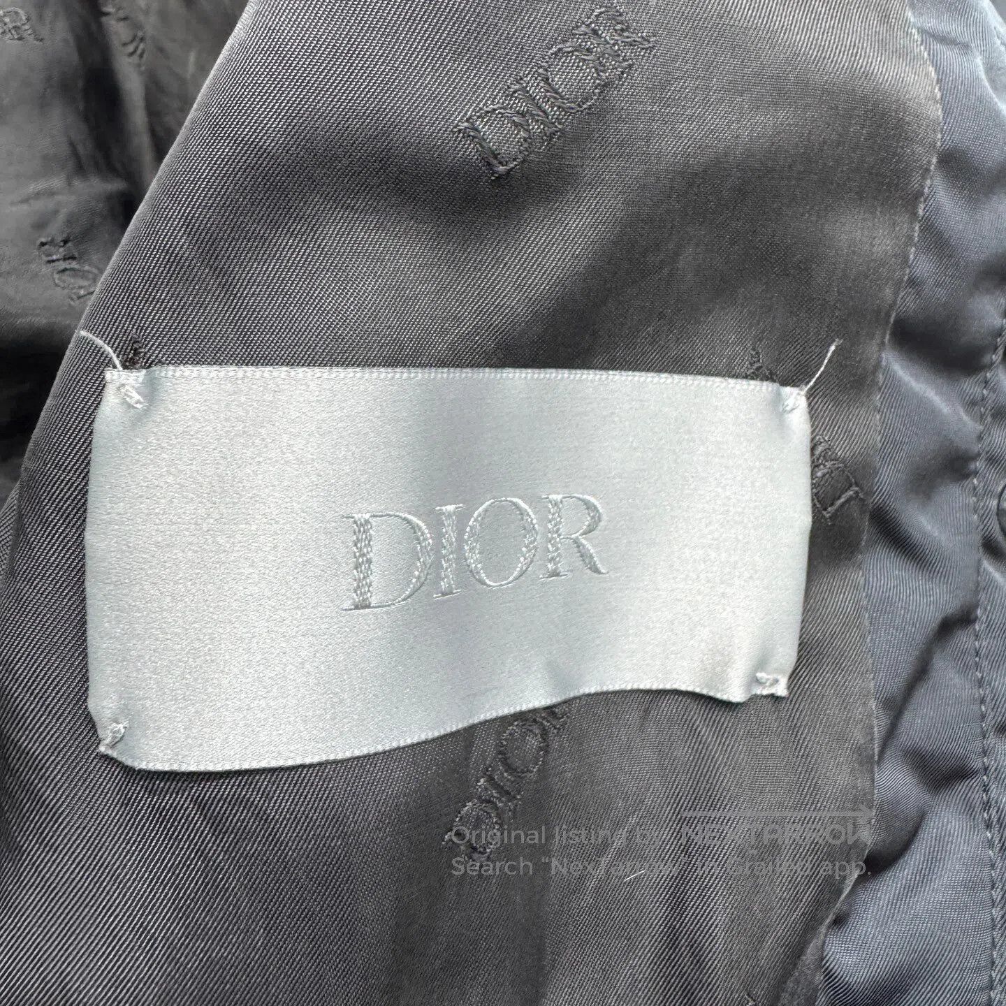Dior Dior Embroidered letter cotton jacket| Size US S / EU 44-46 / 1 - 4 Thumbnail