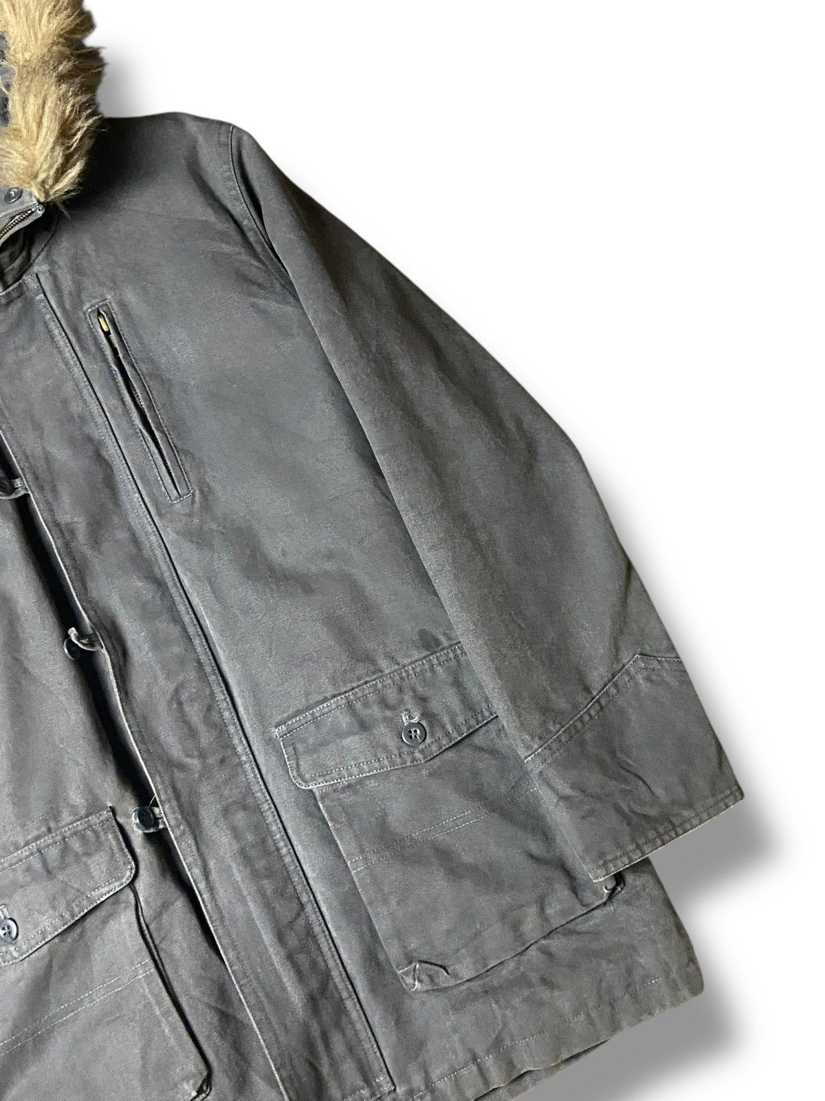 Japanese Brand × Vintage REAC Brand Mink Fur Hooded Jacket (127) Size US XXS / EU 40 - 3 Thumbnail