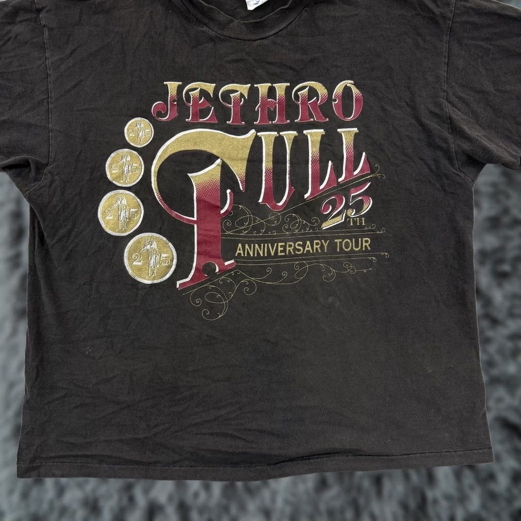 Hanes VINTAGE Jethro Tull T-Shirt Men’s XL Black Band Tour Short Sleeve 90s Grunge USA Size US XL / EU 56 / 4 - 1 Thumbnail