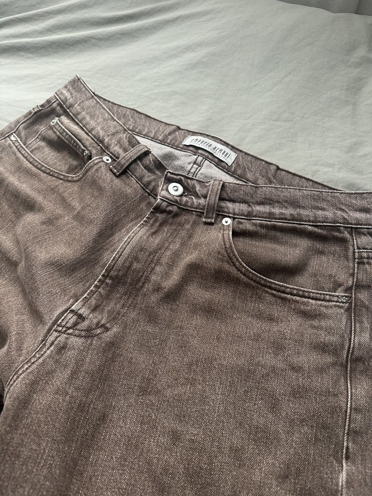 パンツ Our Legacy Emporio Armani TERZO CUT JEAN Our Legacy - Terzo Cut Ciclista Wash