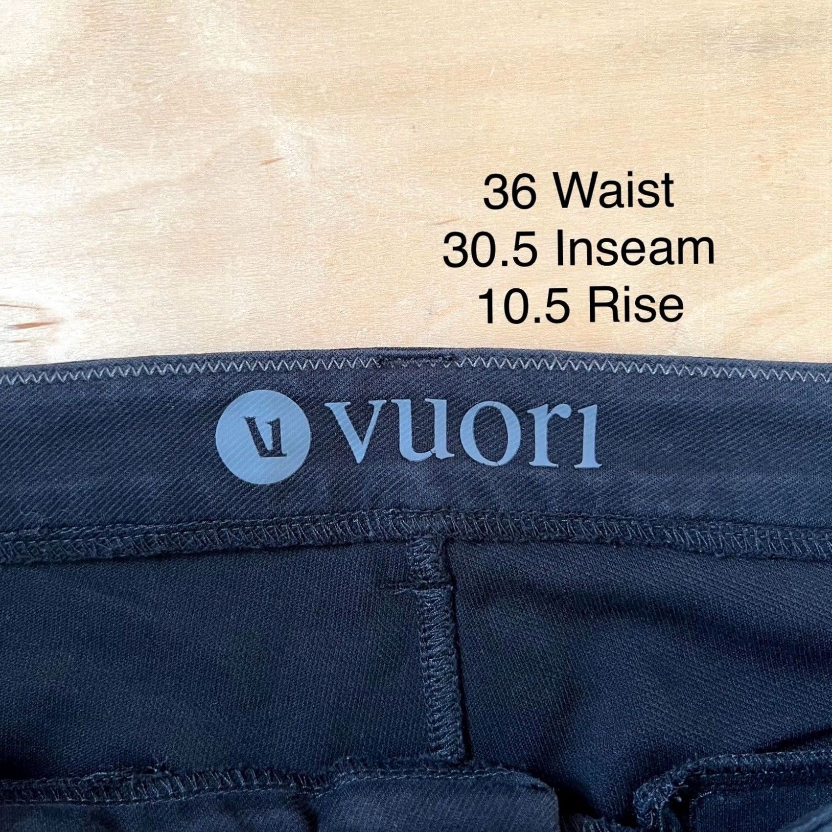 Vuori Vuori Everything Chino Pants 36 Black Lightweight Athleisure Workwear Slim Straight Men Casual Khakis 30.5in Inseam Size US 36 / EU 52 - 5 Thumbnail