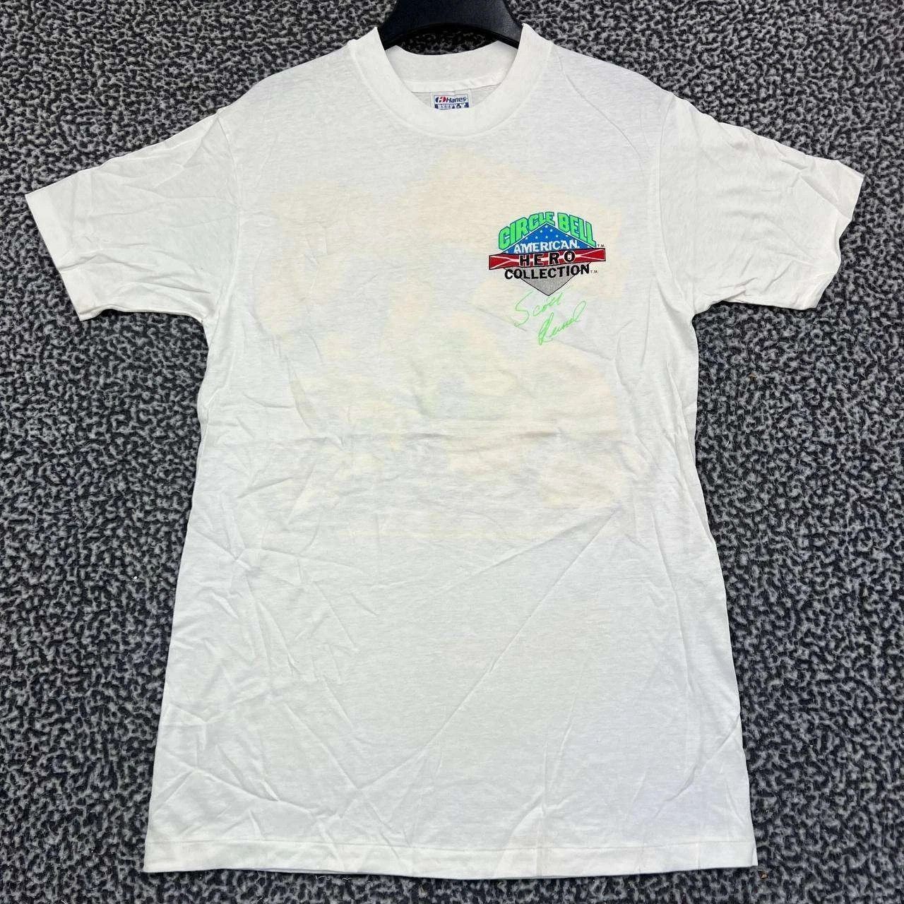 Hanes Vintage Scott Russel Racing Shirt Men M Hanes Short Sleeve Size US M / EU 48-50 / 2 - 2 Thumbnail