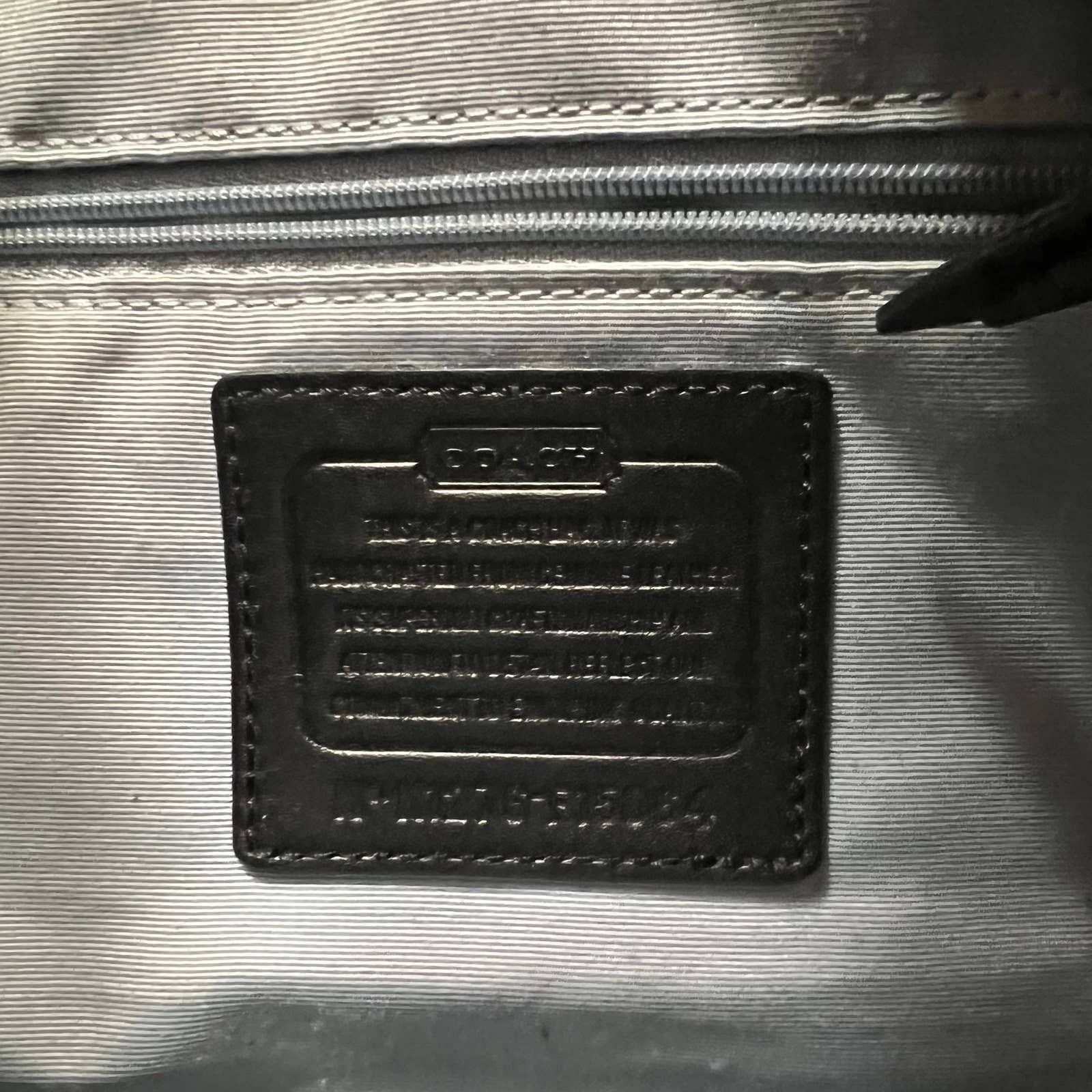 Coach COACH Black Leather Convertible (Shoulder or Sling) Bag Size ONE SIZE - 12 Thumbnail