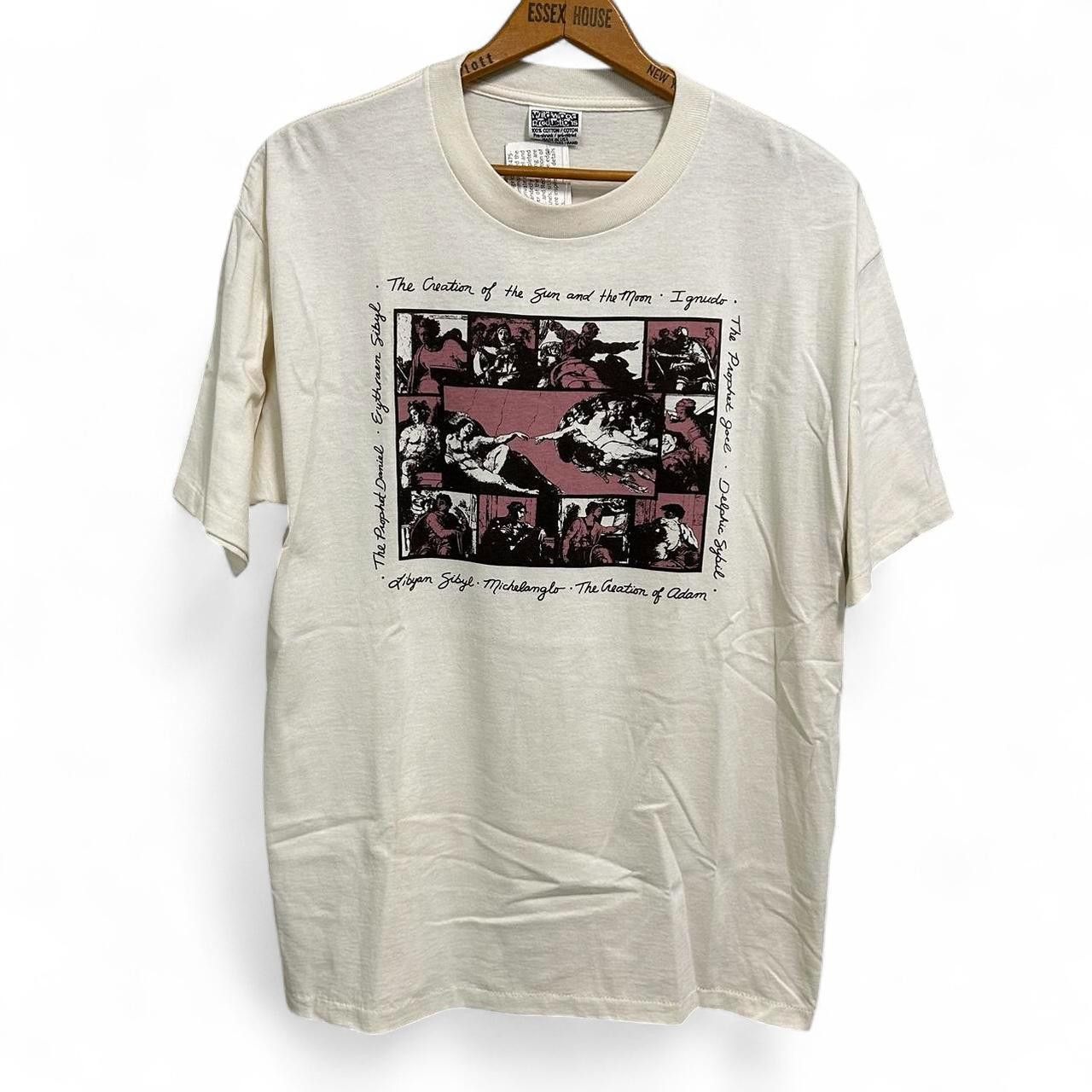 Arts & Science Vintage 90s Sistine Chapel Art T Shirt Size XL Size US XL / EU 56 / 4 - 3 Thumbnail