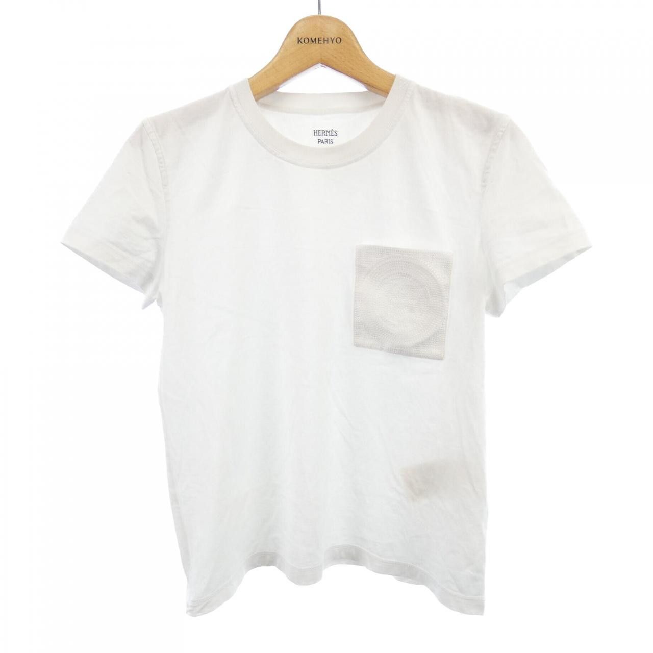 Hermes Hermes Hermes MOSAIQUE Cotton TShirt Textile T-Shirts DUTY FREE for USA Size ONE SIZE - 1 Thumbnail