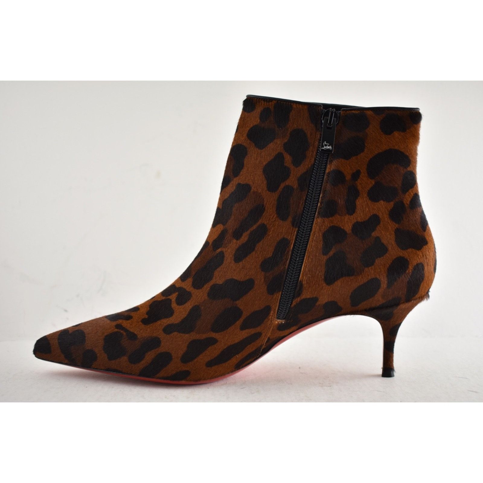 Christian Louboutin Christian Louboutin So Kate Booty Black Leopard Pony 36.5 Size US 6.5 / IT 36.5 - 9 Thumbnail
