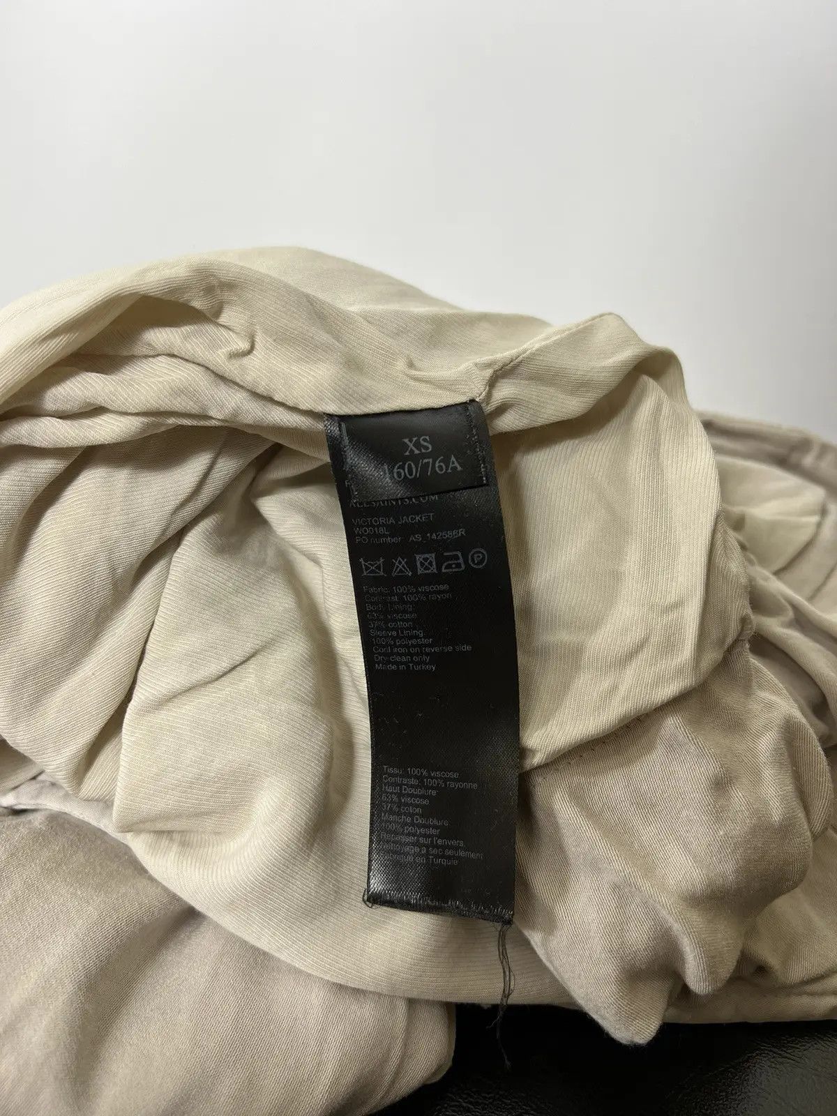 Allsaints × Japanese Brand All saints bomber jacket Size XS / US 0-2 / IT 36-38 - 5 Thumbnail
