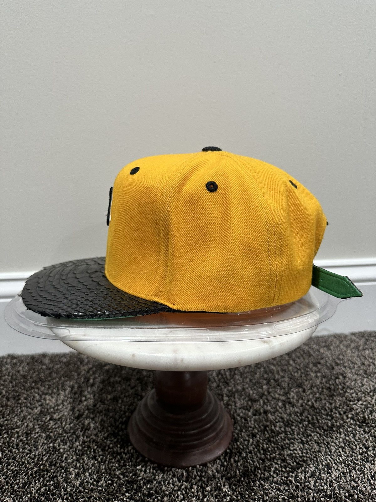 Just Don Just Don RSVP MLB Pittsburgh Pirates Yellow Python Hat Size ONE SIZE - 4 Thumbnail