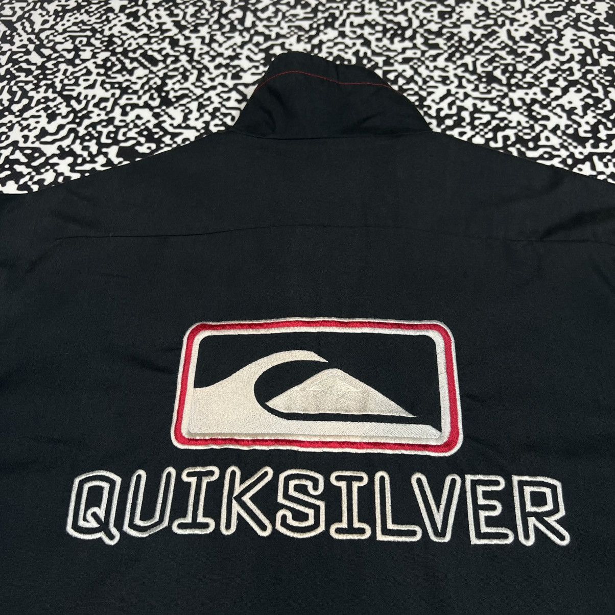 Quiksilver Vintage 90s Quiksilver Big Logo Surf Style Retro Jacket Size US XL / EU 56 / 4 - 3 Thumbnail