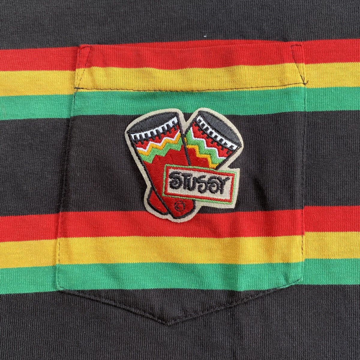 Stussy Vintage stussy tomtom rasta 80s Size US L / EU 52-54 / 3 - 2 Thumbnail