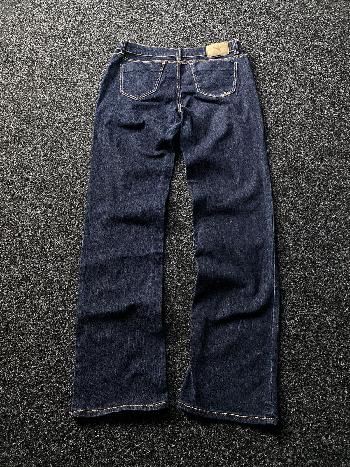 Puma × Vintage Y2K 00s Puma Vintage denim jeans Size 28" / US 6 / IT 42 - 10 Thumbnail