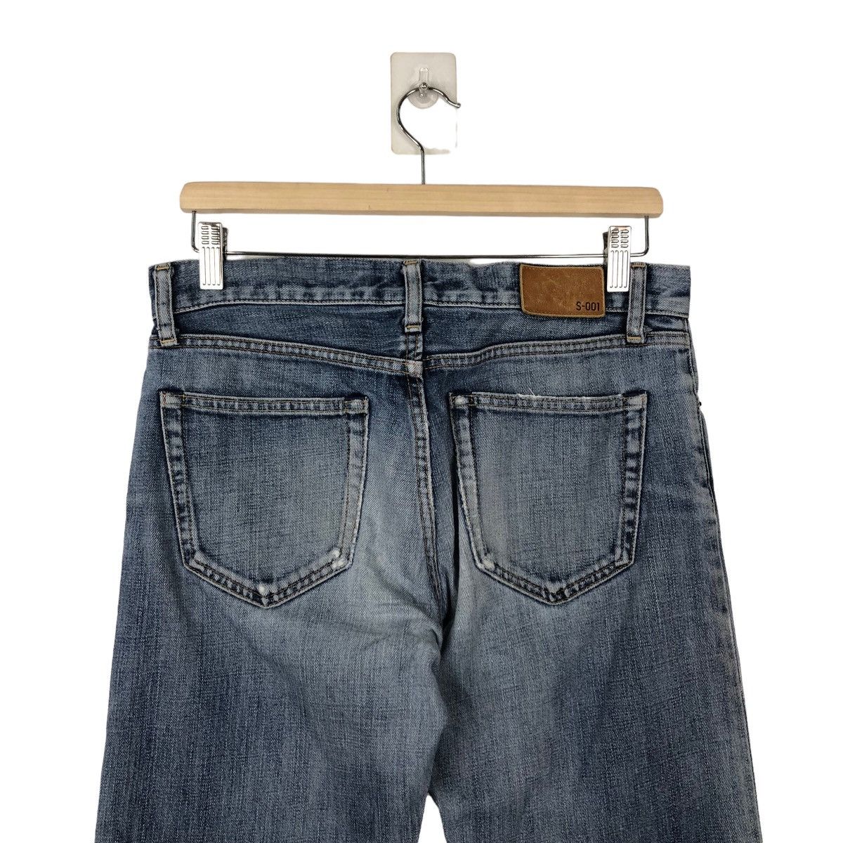 Japanese Brand 🔥RARE DISTRESSED DENIM JEANS PUNK STYLE UNIQLO JAPAN S-001 Size US 30 / EU 46 - 4 Thumbnail