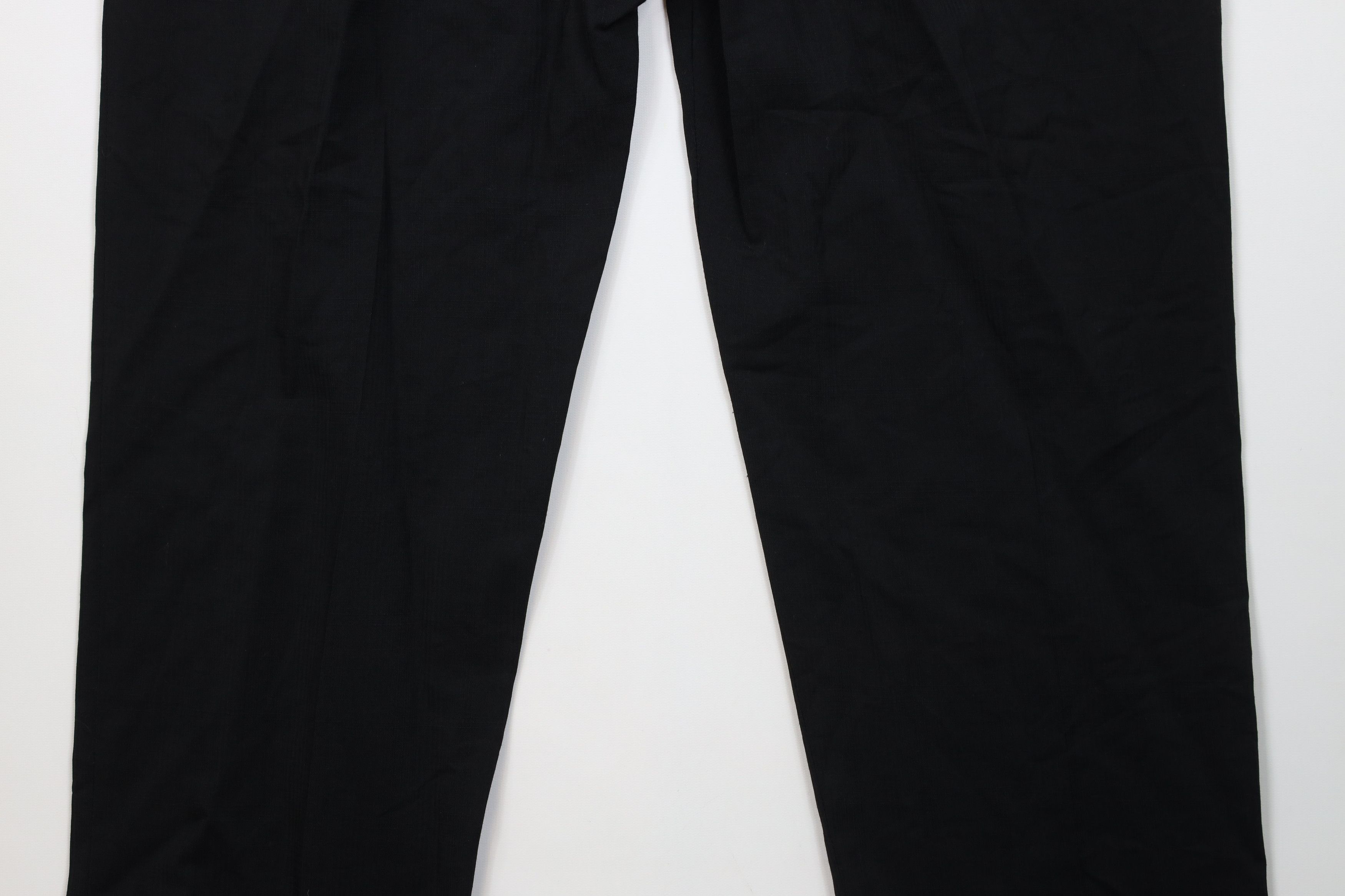 Vintage Vintage 50s Rockabilly Gabardine Chino Pants Black Plaid USA Size US 34 / EU 50 - 10 Thumbnail
