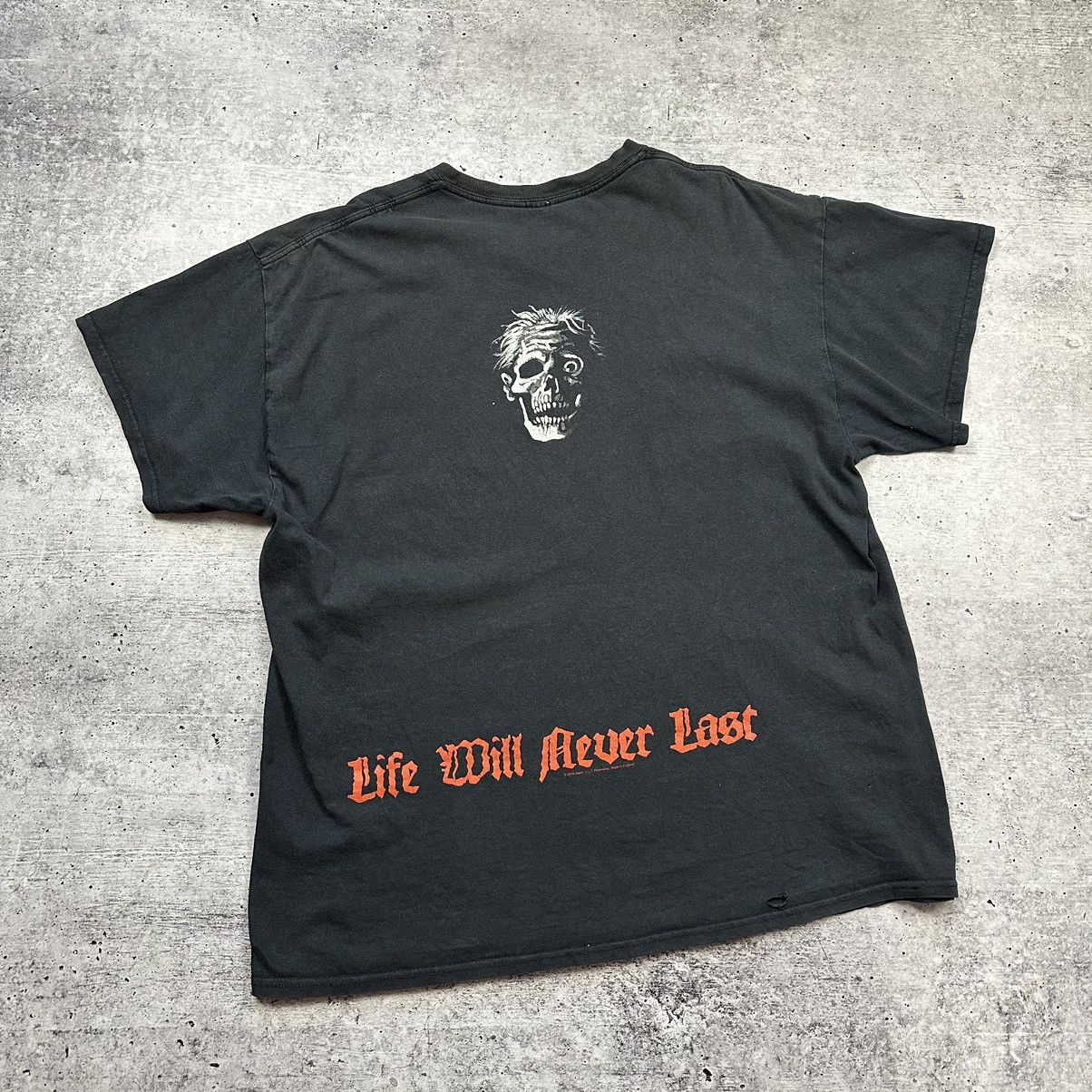 Band Tees Death T-shirt 2009 Life Will Never Last Metal Band Size XL Size US XL / EU 56 / 4 - 7 Thumbnail