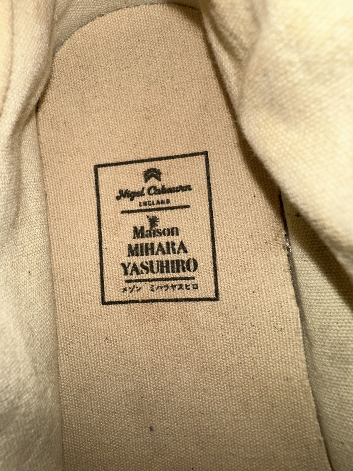 Maison MIHARA YASUHIRO × Nigel Cabourn MMY Denim x Nigel Cabourn Melted Sole Sneakers Size US 8 / EU 41 - 23 Thumbnail