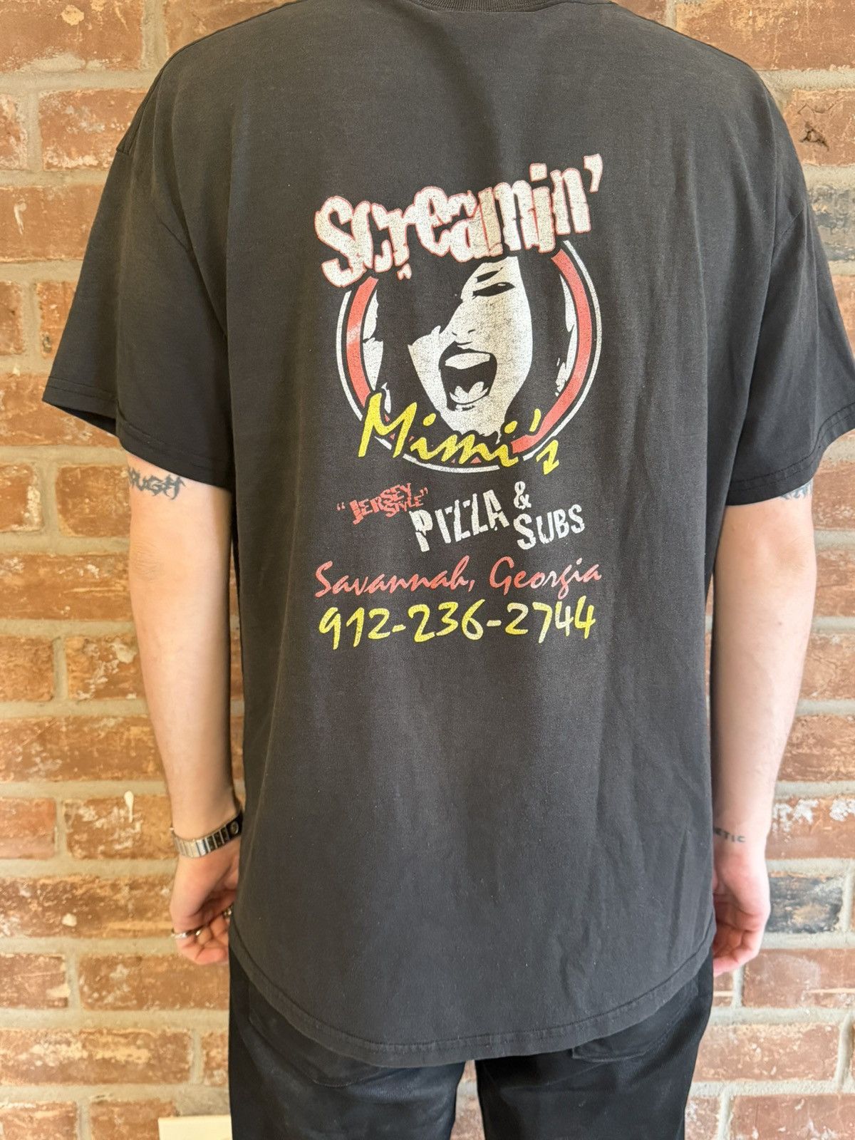 Vintage 🔥Vintage/Distressed Screamin’ Mimi’s T Shirt🔥 Size US XL / EU 56 / 4 - 1 Thumbnail