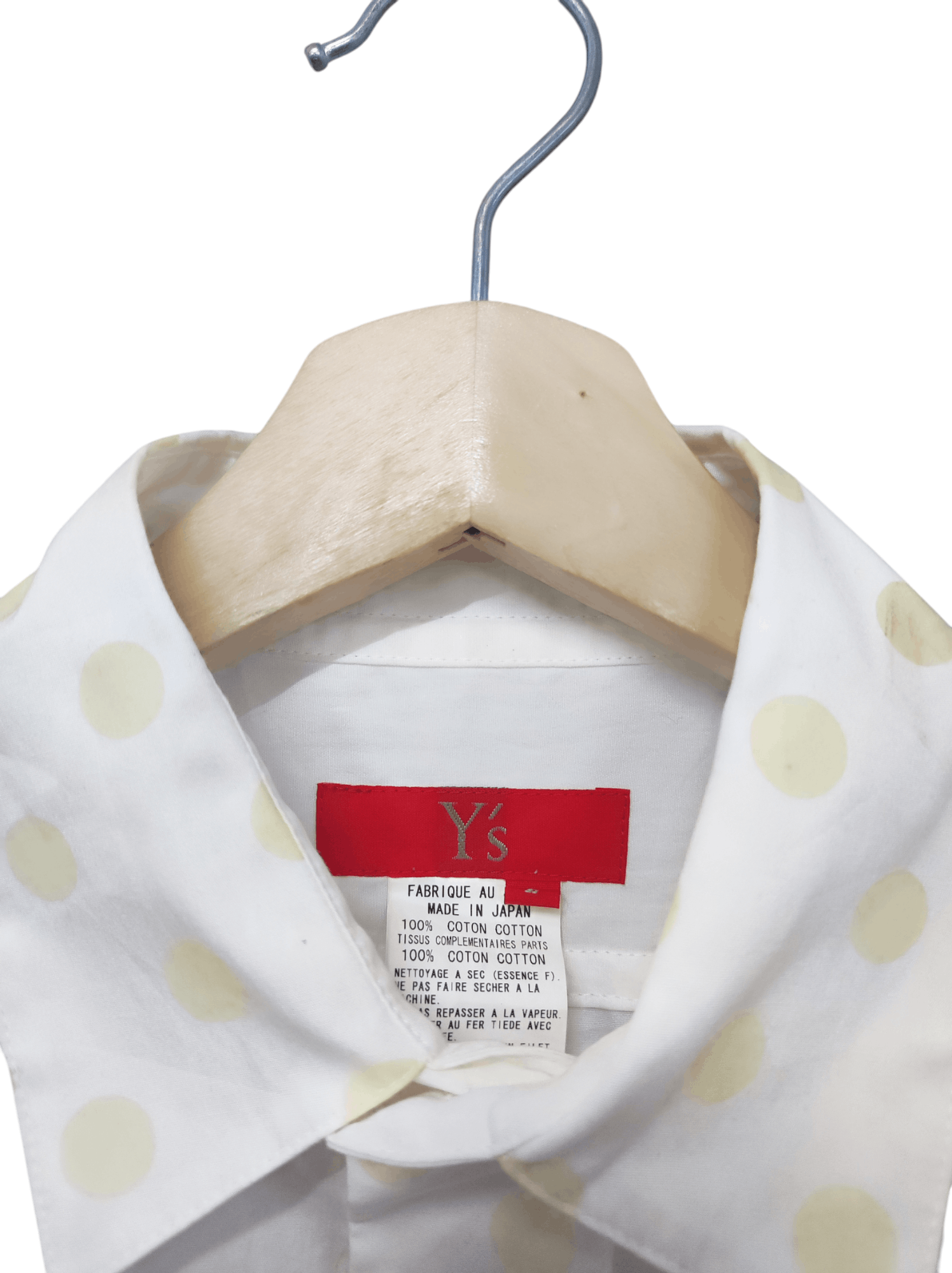 Japanese Brand × Y's Yamamoto Y's Yohji Yamamoto Polka dot womans Button Up Size M / US 6-8 / IT 42-44 - 6 Thumbnail
