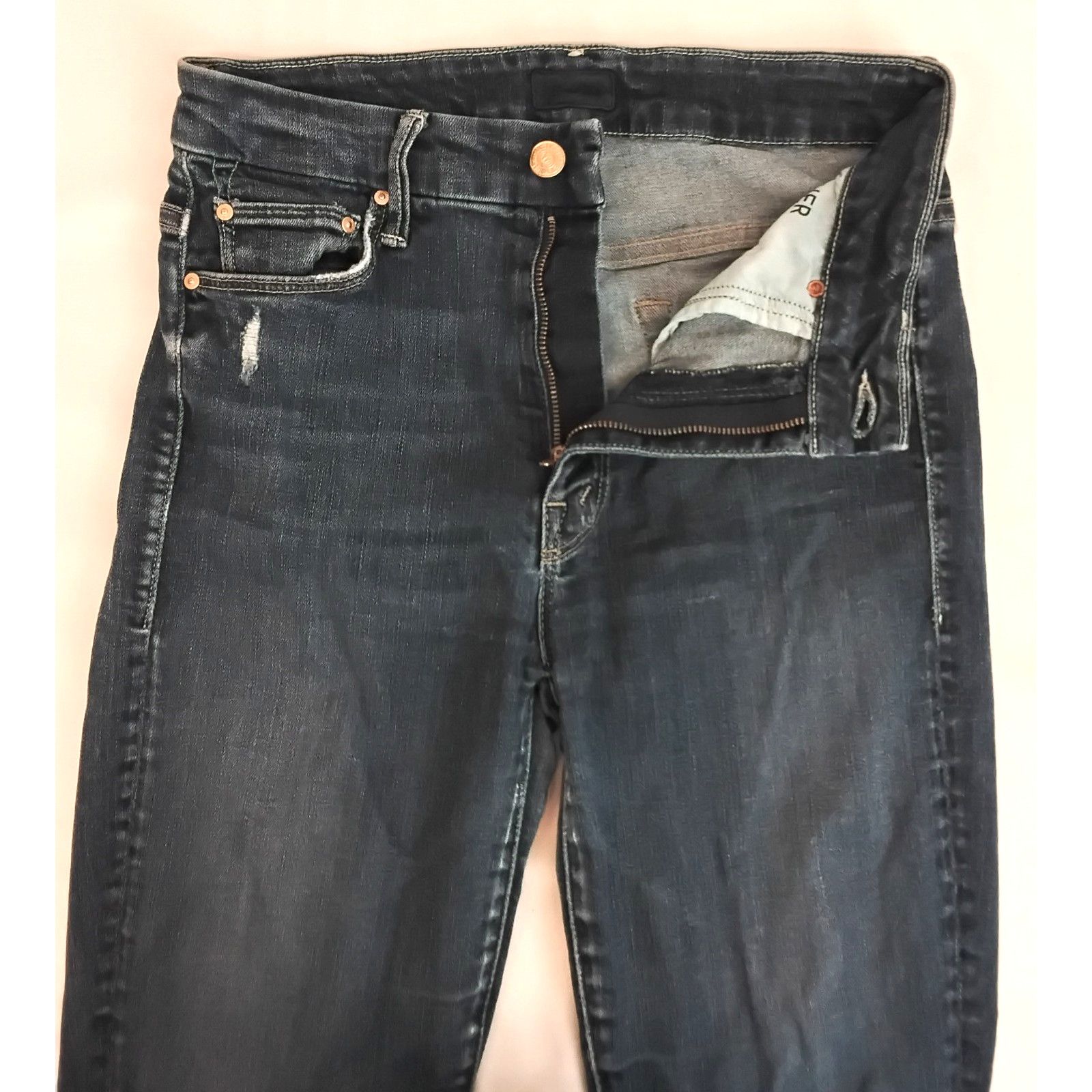 MOTHER Mother Denim Jeans Women's 26 High Waisted Looker Size 26" / US 2 / IT 38 - 5 Thumbnail