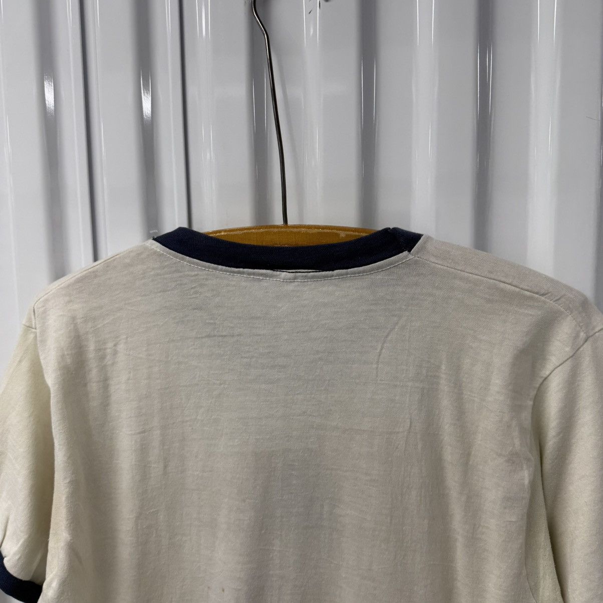 Mickey Mouse × Vintage RARE Vintage 70s 80s Mickey Mouse Disneyland Ringer Tee Size US L / EU 52-54 / 3 - 8 Thumbnail