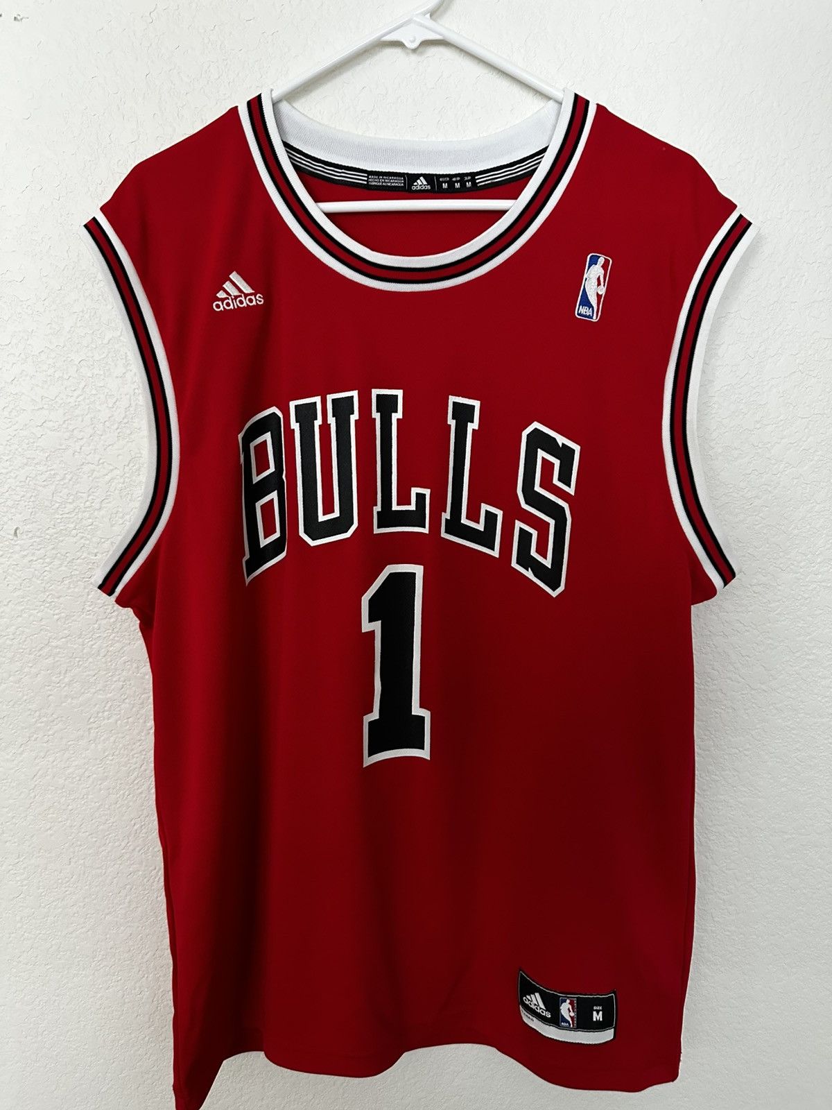 Adidas Vintage Derrick Rose Jersey Size US M / EU 48-50 / 2 - 1 Thumbnail