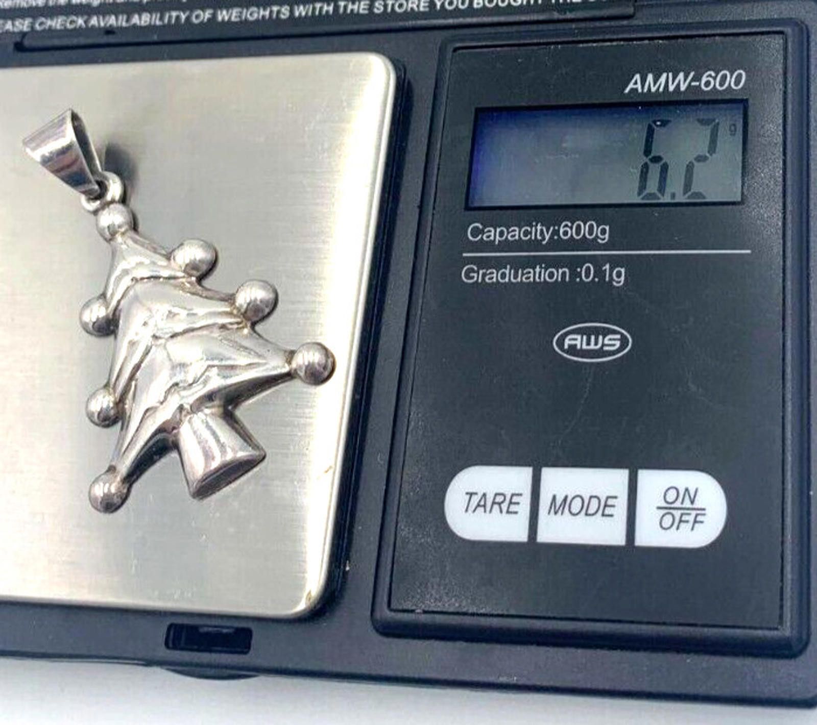 Other Stamped 925 Thailand Sterling Silver Christmas Tree Pendant Size ONE SIZE - 5 Thumbnail