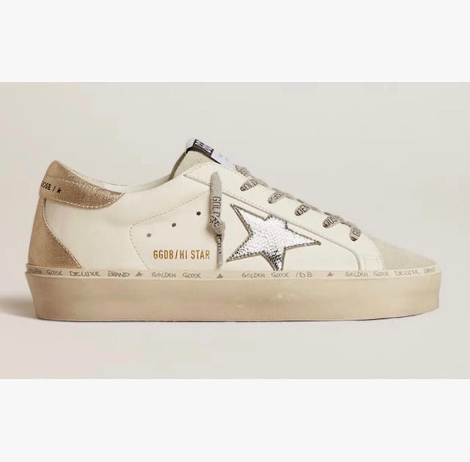 Golden Goose Golden Goose Hi Star Sneakers Size US 7.5 / IT 37.5 - 1 Thumbnail
