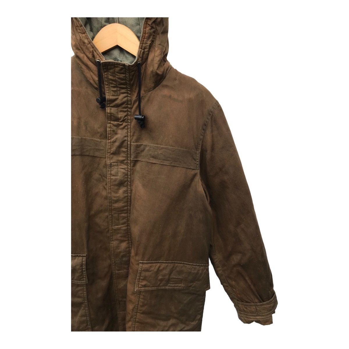 Boycott Boycott Japan Faded Military Style Parka Hoodie - STAINS Size US M / EU 48-50 / 2 - 9 Thumbnail