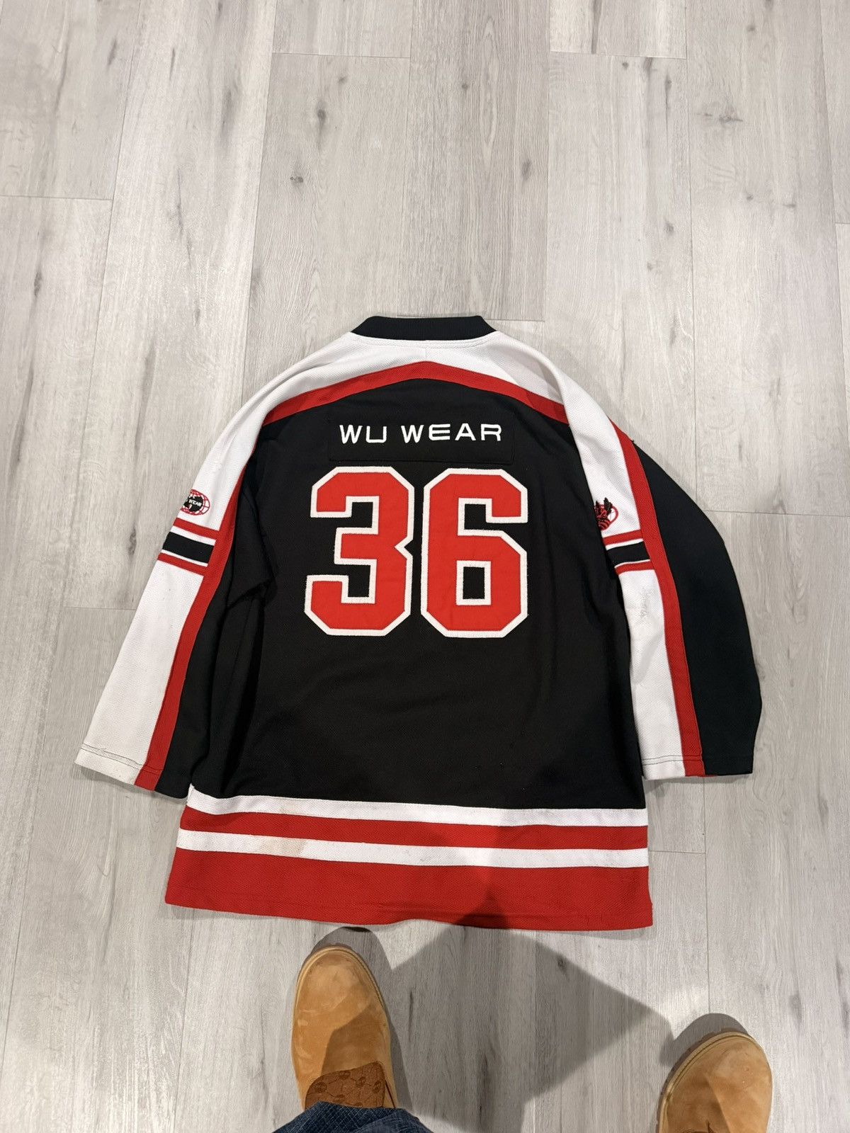 Wu-Tang Clan Wu wear 36 jersey Size US XL / EU 56 / 4 - 3 Thumbnail