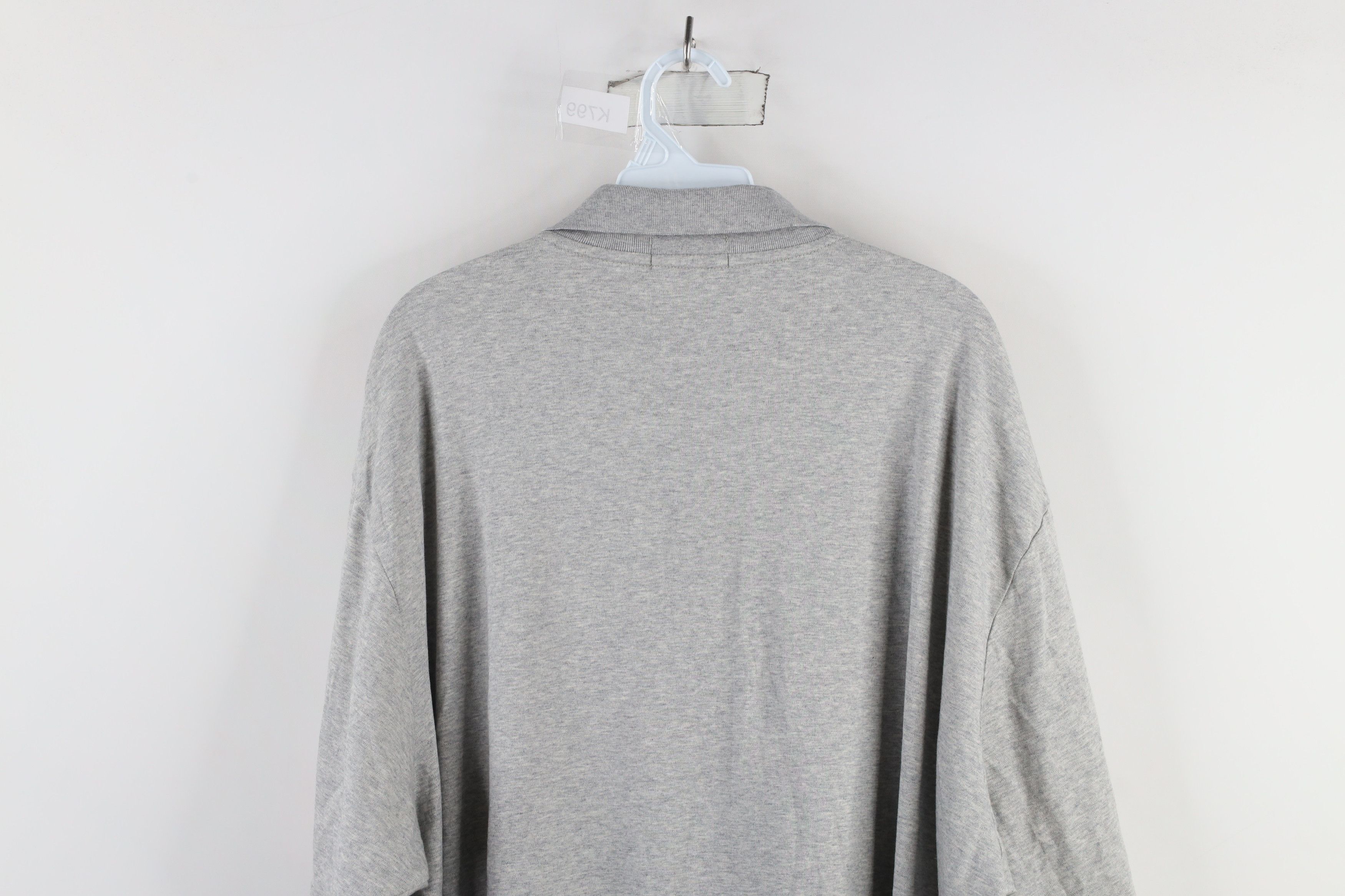Ralph Lauren × Vintage New Ralph Lauren Short Sleeve Collared Golf Polo Shirt Gray Size US XXL / EU 58 / 5 - 10 Thumbnail
