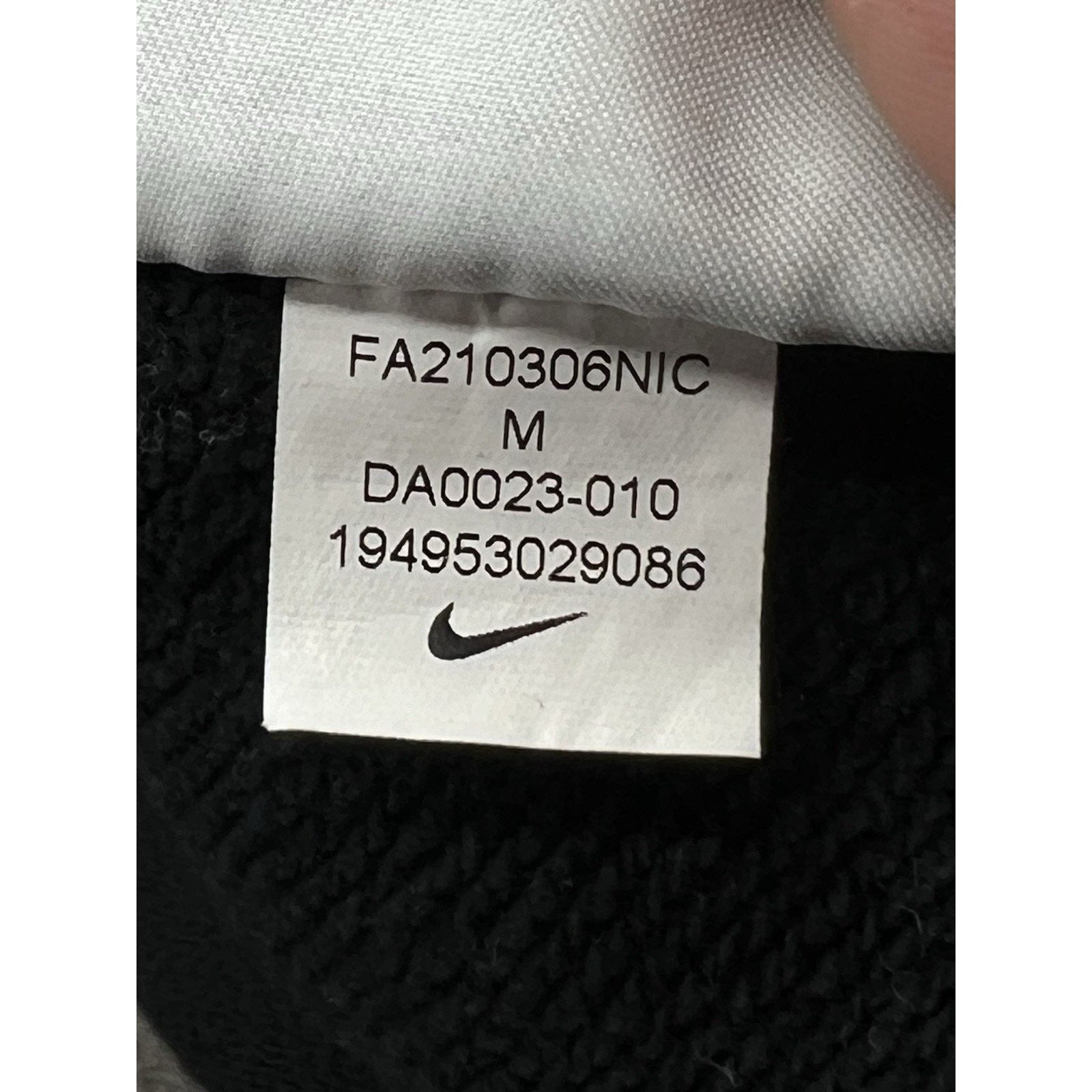 Nike Nike Hoodie Black Pullover Sweatshirt Heavyweight DA0023-010 Size US M / EU 48-50 / 2 - 4 Thumbnail