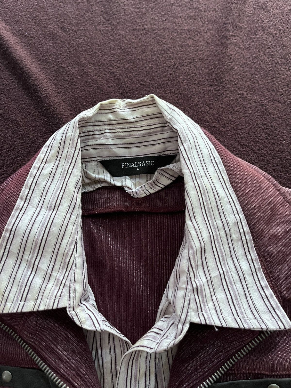 Japanese Brand Final Basic Shirt Double layer Fade Size US M / EU 48-50 / 2 - 5 Thumbnail