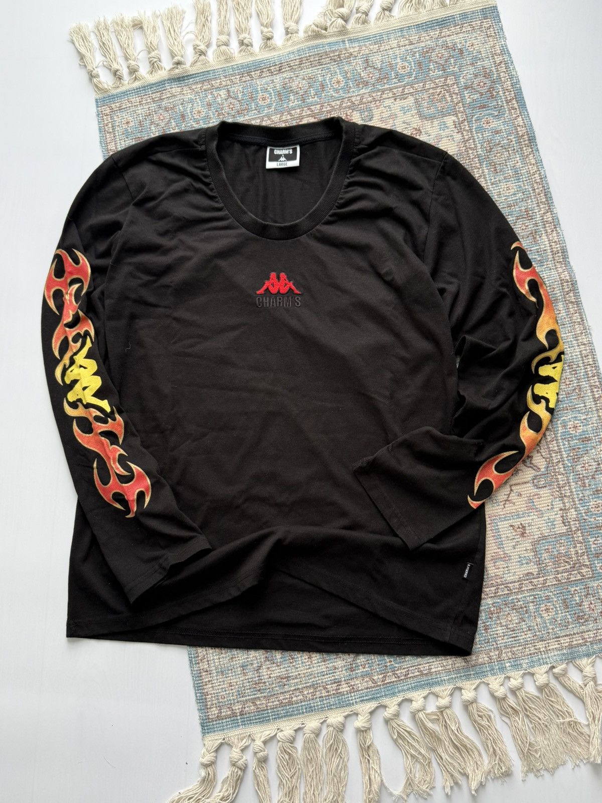 Kappa Rare Kappa x Charm’s Flame Long Sleeve Size US L / EU 52-54 / 3 - 1 Thumbnail