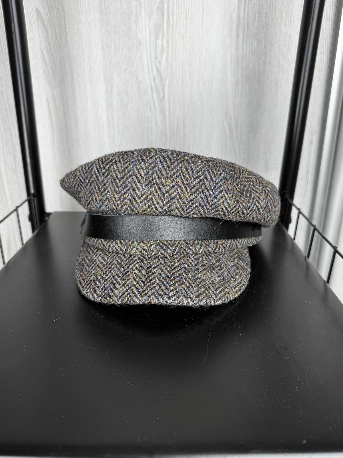 Harris Tweed Harris Tweed Helen Leigh grey hat Size ONE SIZE - 3 Thumbnail