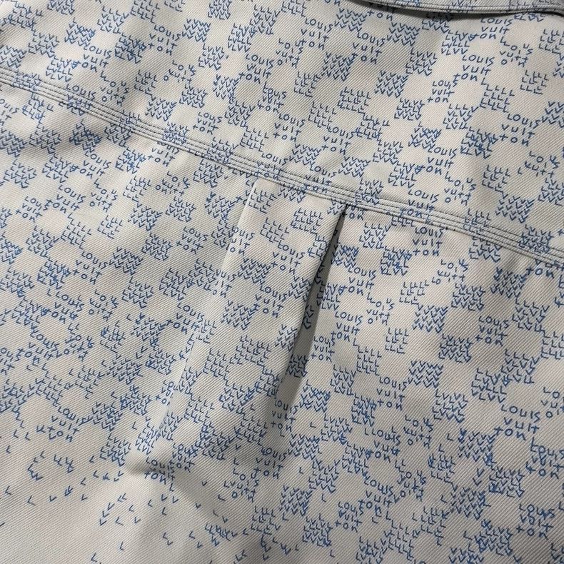 Louis Vuitton Louis Vuitton FW22 Monogrammed Landscape Printed Denim Shor Size US S / EU 44-46 / 1 - 7 Thumbnail