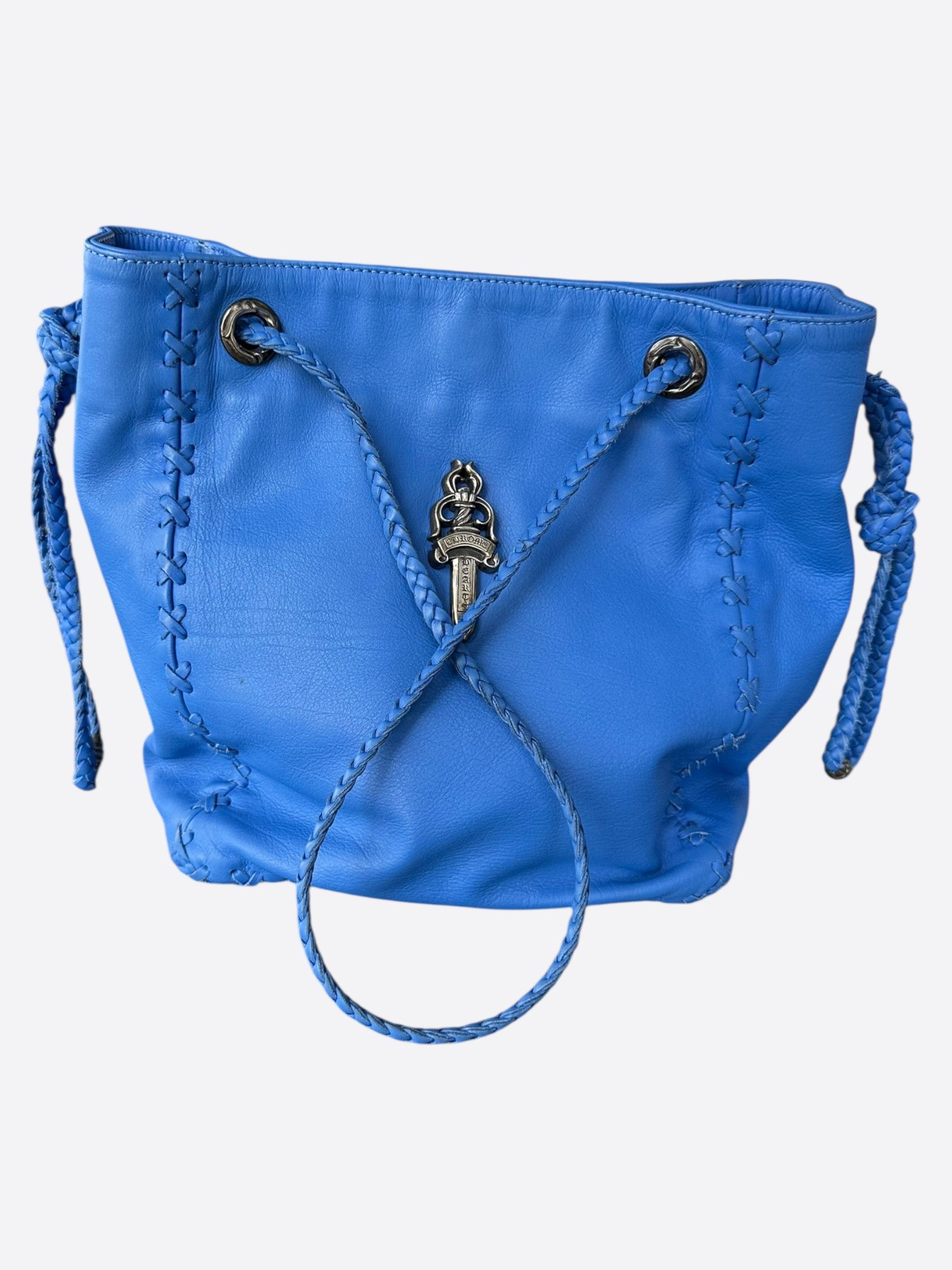 Chrome Hearts Chrome Hearts Blue Dirty Knees Chiffon Dagger Bag Size ONE SIZE - 1 Thumbnail