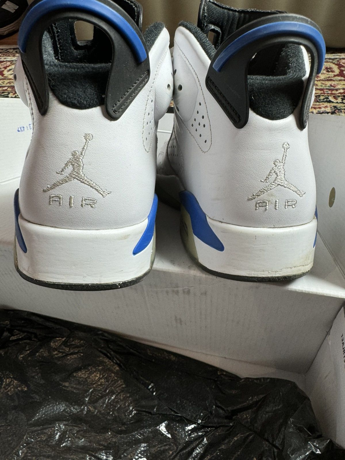 Jordan Brand 2014 Air Jordan 6 Sport Blue Size US 8 / EU 41 - 5 Thumbnail