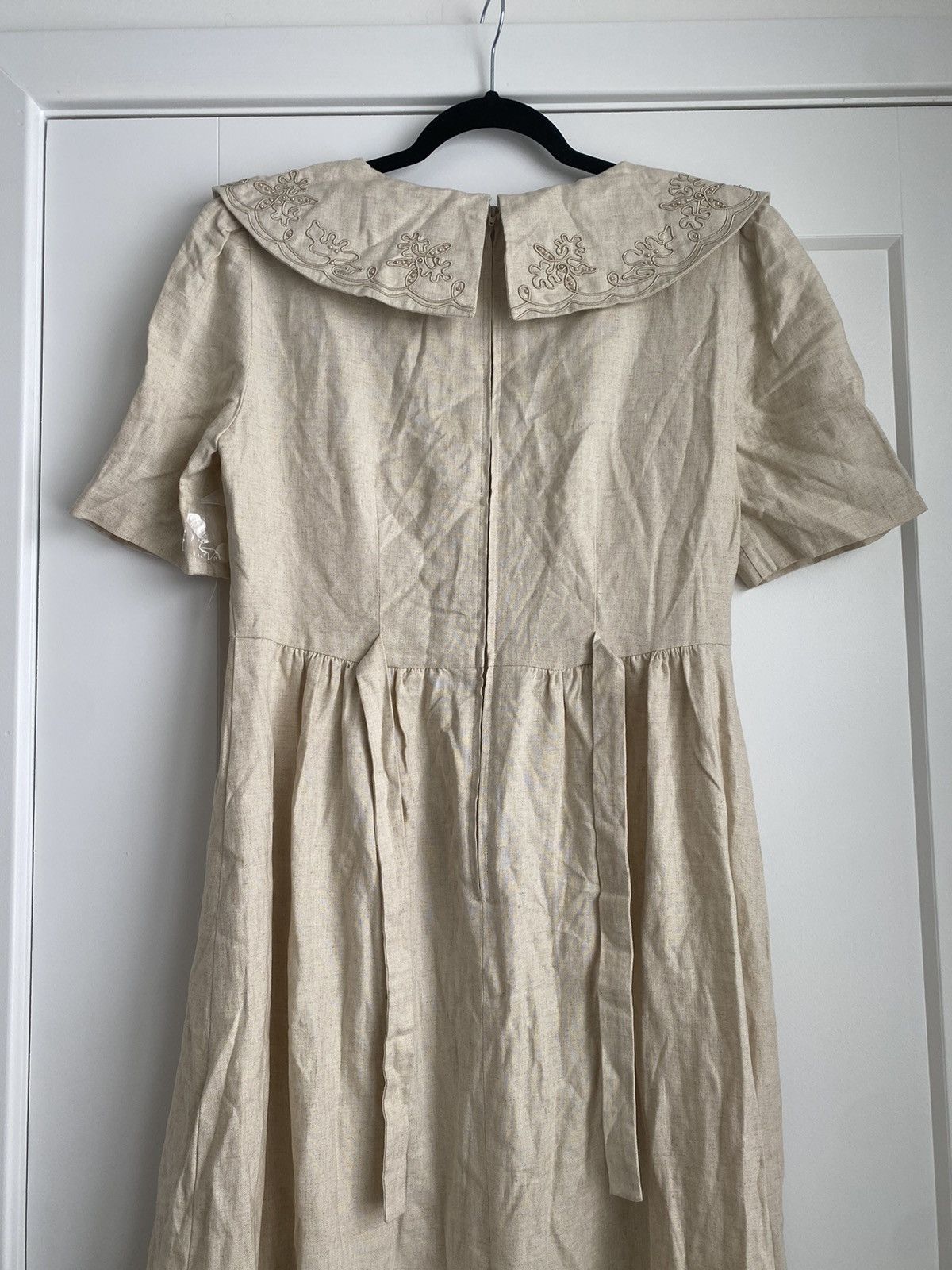 Other NWT Karin Stevens Women’s Dress Beige Dress Size 8 Size M / US 6-8 / IT 42-44 - 8 Thumbnail