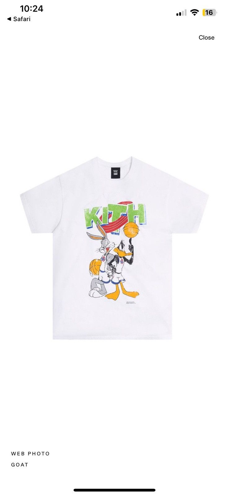 ☆ LOONEY KithJam コラボTシャツ TUNES x KITH vintage ☆ tee