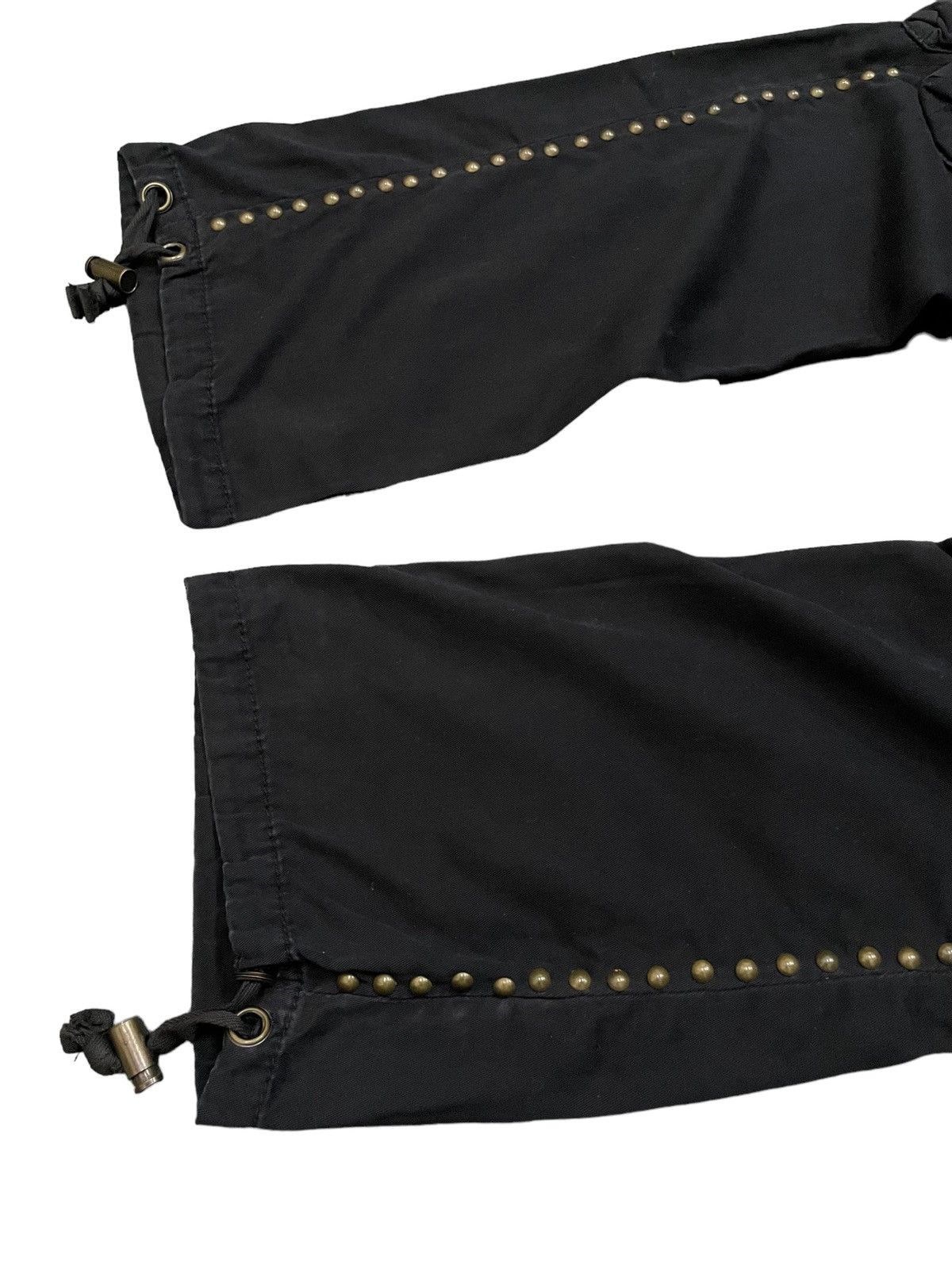 Japanese Brand × Le Grande Bleu (L.G.B.) × MOUSSY Moussy Japan Heavy Studded Flared Dancer Cargo Pants Size US 28 / EU 44 - 4 Thumbnail