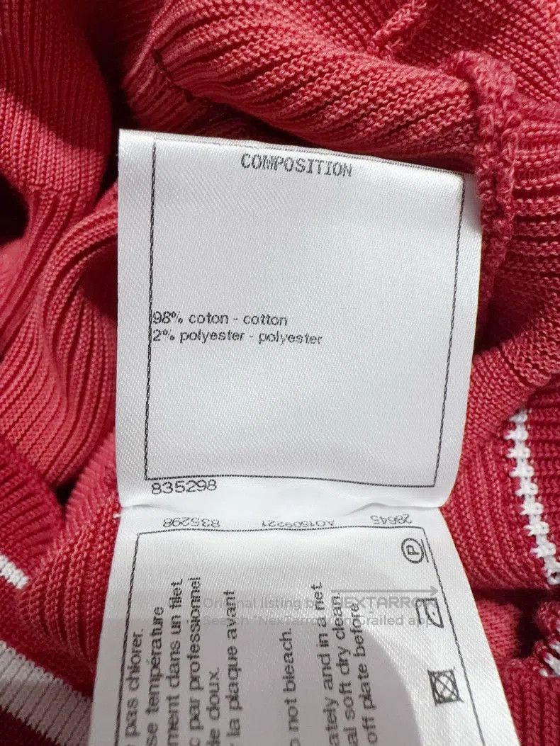 Chanel Chanel Red short sleeves Size XXS / US 00 / IT 34 - 7 Thumbnail