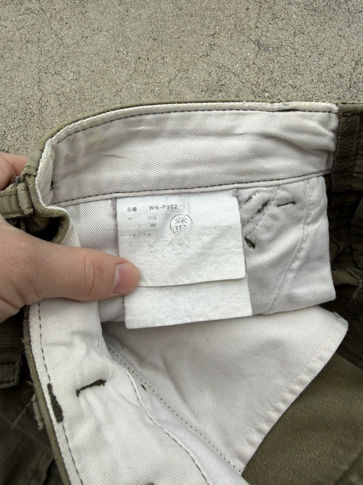Comme des Garcons Junya Watanabe X Comme des Garcons Military Pants Size US 32 / EU 48 - 11 Thumbnail