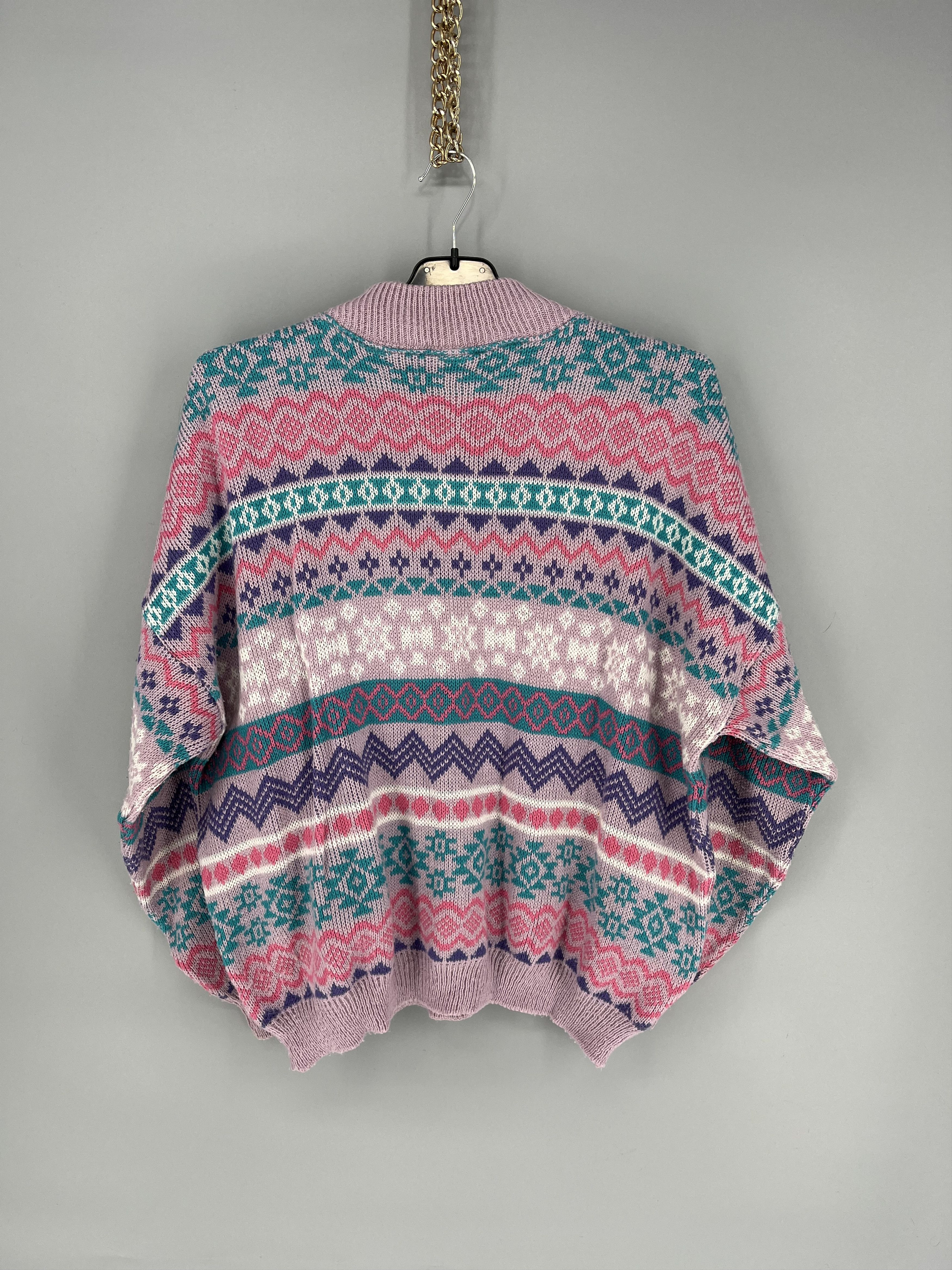 Vintage Vintage 90s Wool Sweater Oversize Made in Itali Size M / US 6-8 / IT 42-44 - 8 Thumbnail