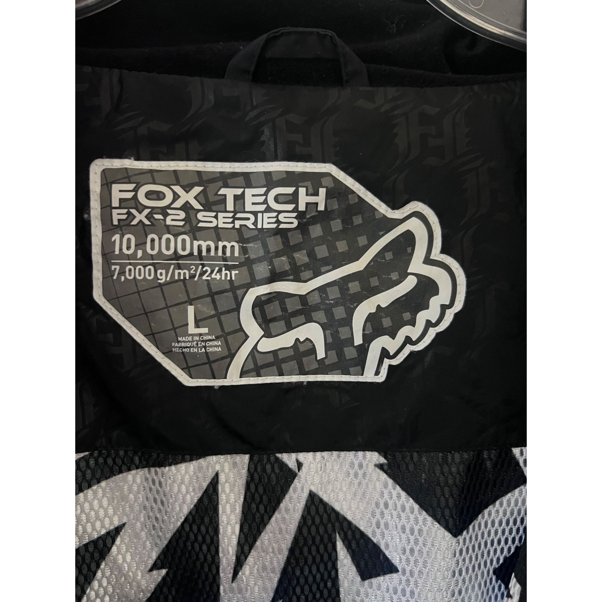 Fox Racing Fox Racing Tech FX 2 Series Mens Snowboard Ski Zip Up Hooded Size US L / EU 52-54 / 3 - 14 Thumbnail