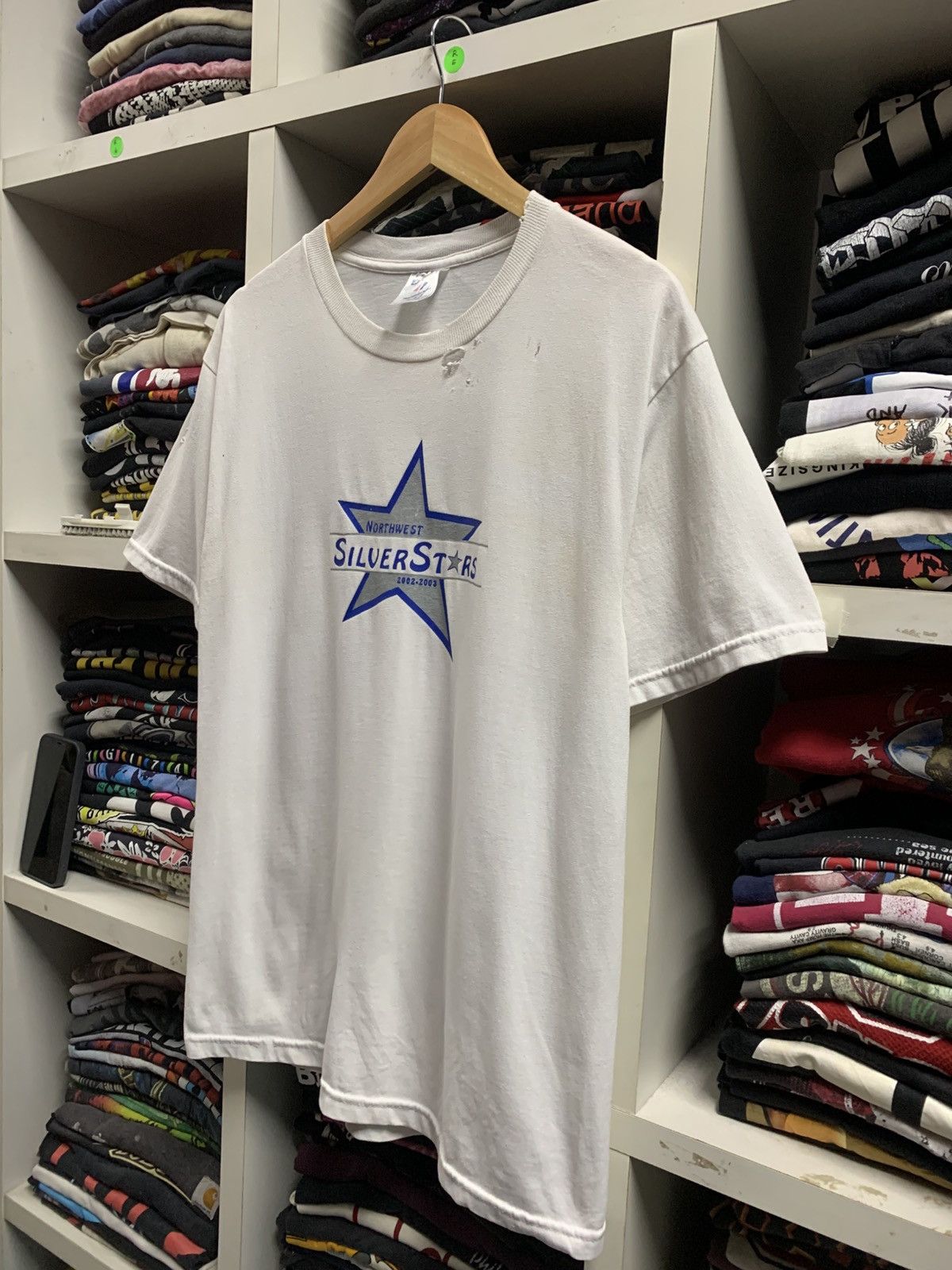 Jerzees × Vintage Vintage Northwest Silver Stars Tee Size US M / EU 48-50 / 2 - 4 Thumbnail