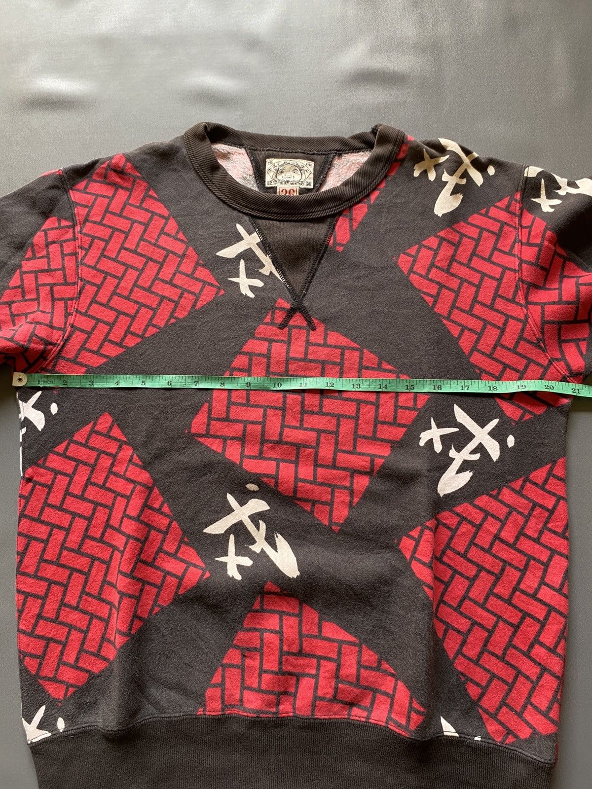 Evisu RARE Archive Vintage Evisu Double V Sweatshirt Size US M / EU 48-50 / 2 - 9 Thumbnail