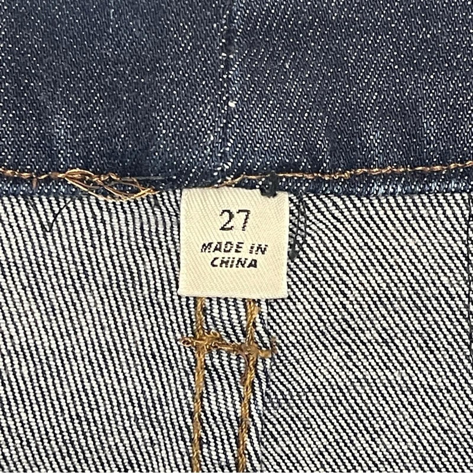 J.Crew J Crew Classic Dark Blue Women's Jeans size 27 Size 27" / US 4 / IT 40 - 6 Thumbnail